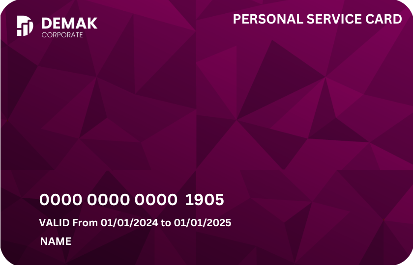 personal service card